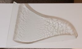 Glas Welle 50 cm, Glasi Hergiswil *zug Tabea`s Delphintraum*